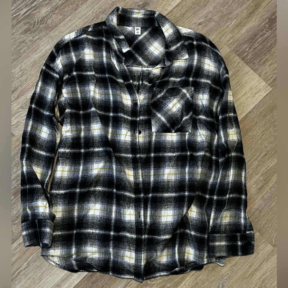 BP Oversized Flannel Top